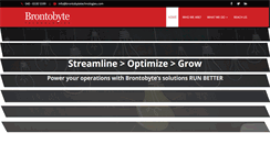 Desktop Screenshot of brontobytetechnologies.com