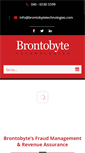 Mobile Screenshot of brontobytetechnologies.com