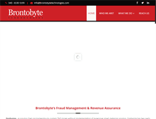 Tablet Screenshot of brontobytetechnologies.com